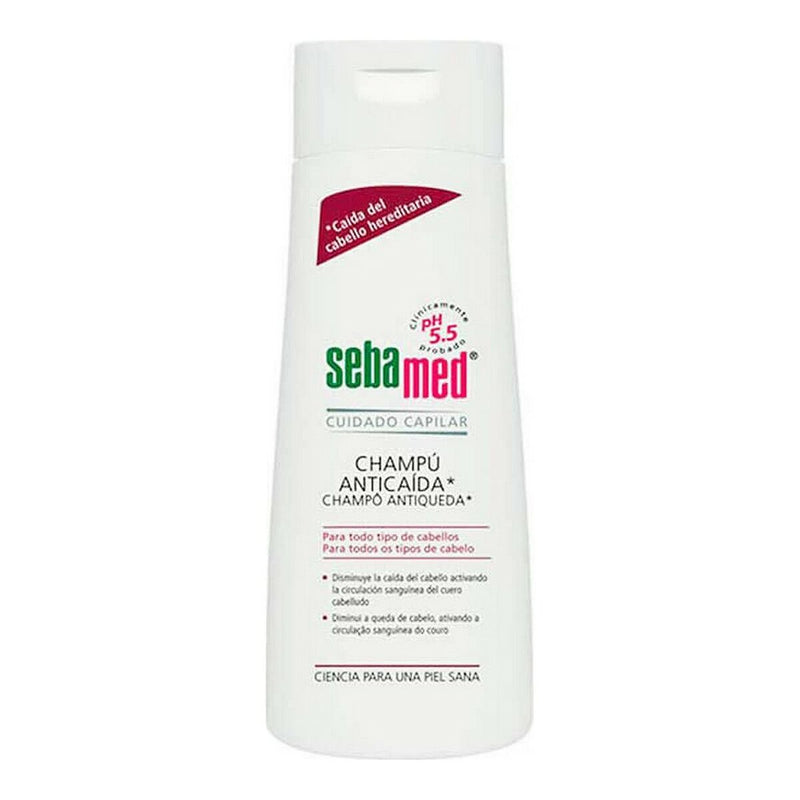Shampooing antichute de cheveux Sebamed Cuidado Capilar 200 ml