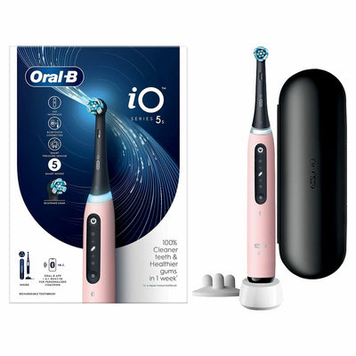 Escova de Dentes Elétrica Oral-B IO 5S Cor de Rosa