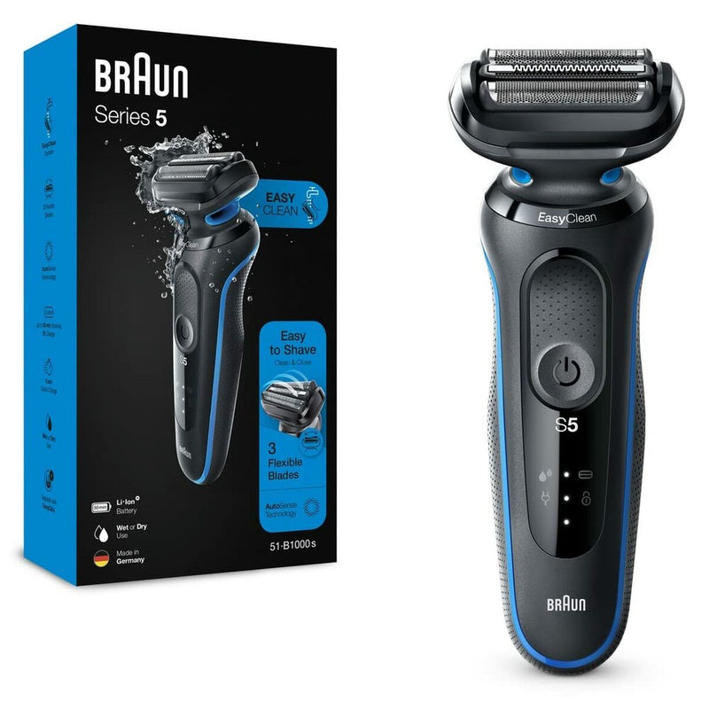 Manual shaving razor Braun 5 51-B1000s Blue