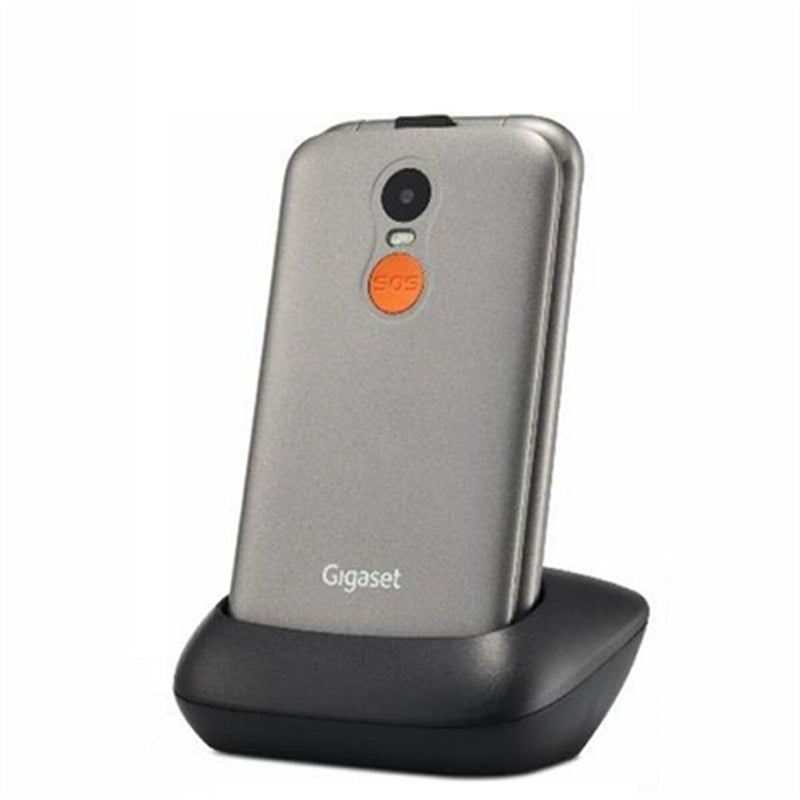 Telefone Móvel para Idosos Gigaset GL590 2,8" 2G Cinzento