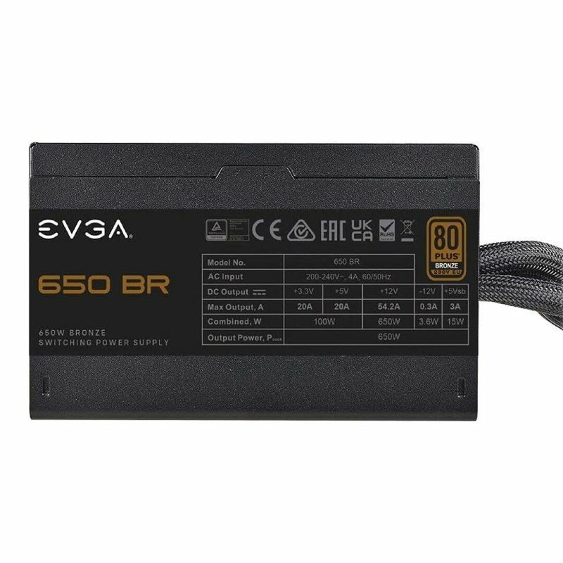 Power supply Evga 100-BR-0650-K2 ATX 650 W 80 Plus Bronze