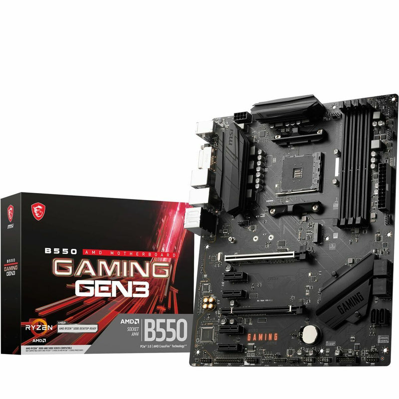 Placa Mãe MSI B550 GAMING GEN3 AMD B550 AMD AMD AM4