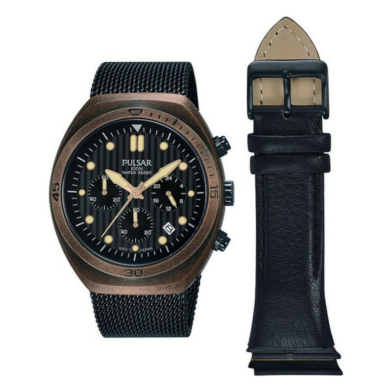 Relógio masculino Pulsar PT3984X2 (Ø 42 mm)