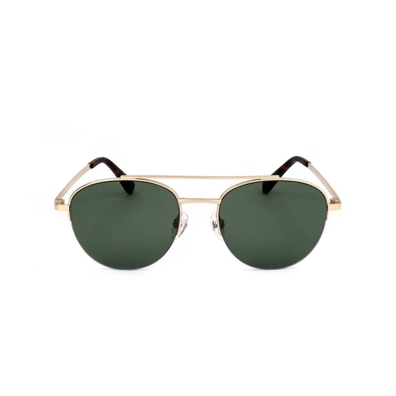 Óculos escuros masculinos Benetton Dourado