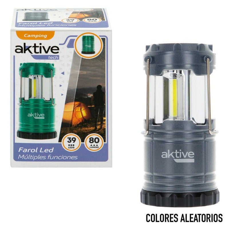 LED Lantern Aktive Plastic (12 Units) 80 Lm