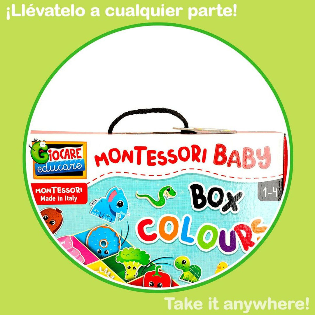 Educational Game Lisciani Giochi 26 x 6 x 26 cm Colours Montessori method 61 Pieces (6 Units)