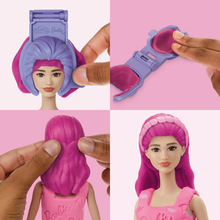 Modelling Clay Game Play-Doh Barbie Hearts & Hair Multicolour