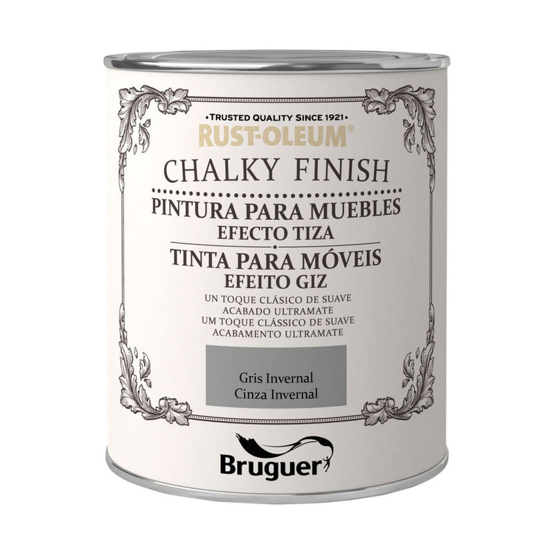 Paint Bruguer 5397538 Grey Chalks 75 cl Furniture 750 ml
