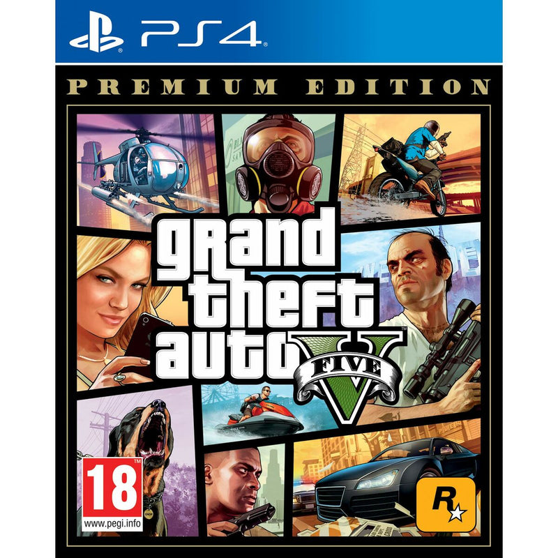 PlayStation 4 Video Game Sony PS4 GTA5 PE