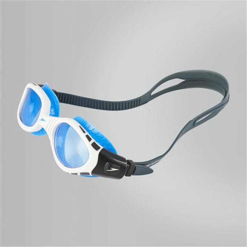 Adult Swimming Goggles Speedo Futura Biofuse Flexiseal Grey One size