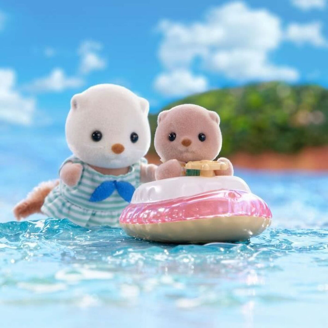 Jointed Figure Sylvanian Families Las hermanas nutrias marinas animals