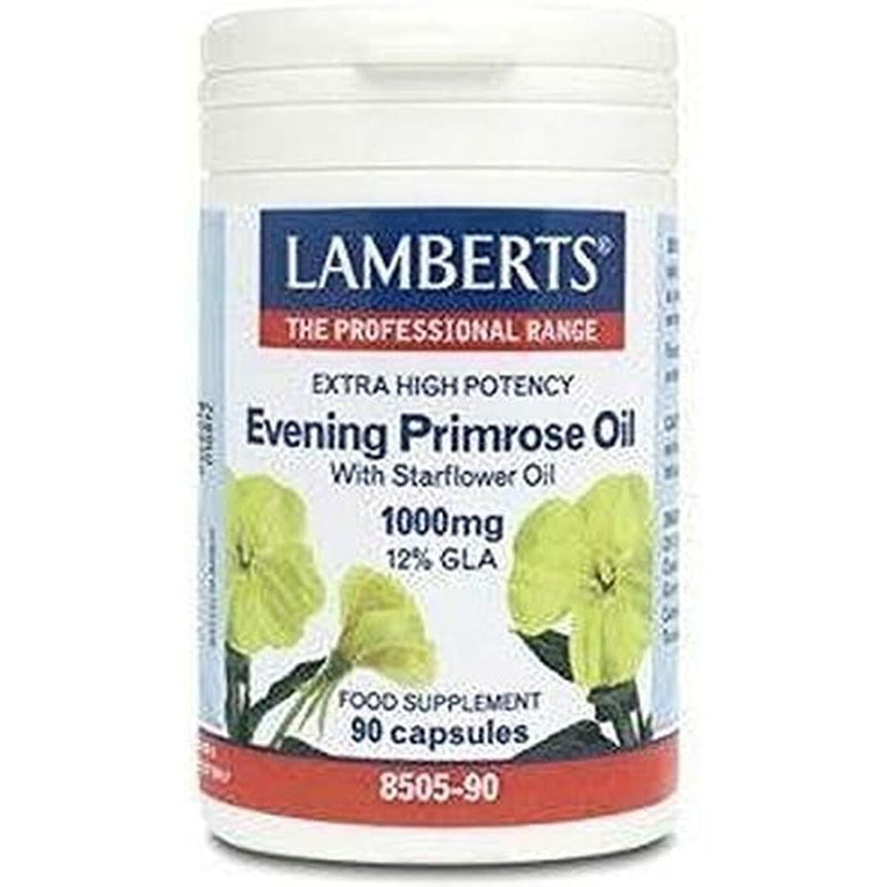 Complemento Alimentar Lamberts Evening Primrose Oil 90 Unidades