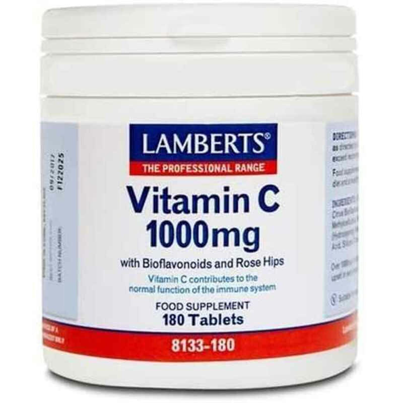 Vitamina C Lamberts Vitamina C Vitamina C 180 Unidades (180 uds)