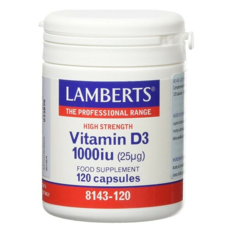 Vitamine D3 Lamberts Vitamina Ui Vitamine D3 120 Unités (120 uds)