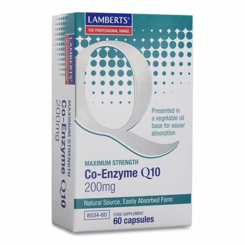 Coenzyme Q-10 Lamberts CO-ENZIMA Q10 Coenzyme Q-10 60 Unités