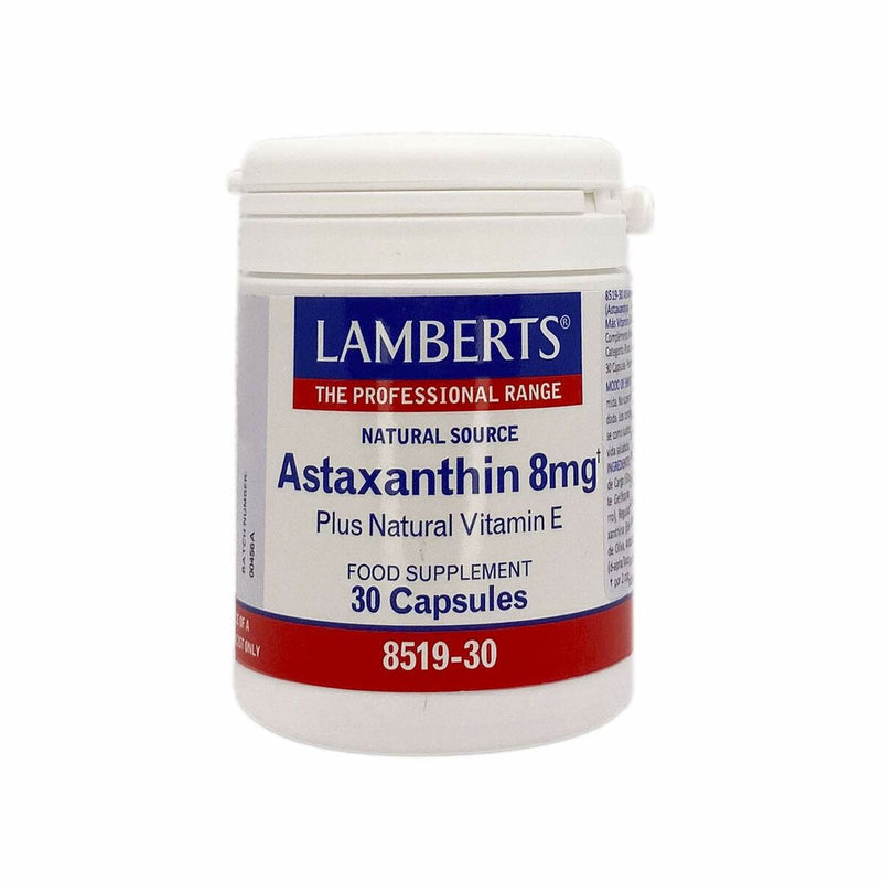 Supplément Alimentaire Lamberts Astaxanthine 30 Unités