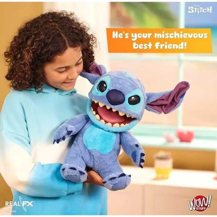 Fluffy toy Stitch DIS-1022-01 Blue