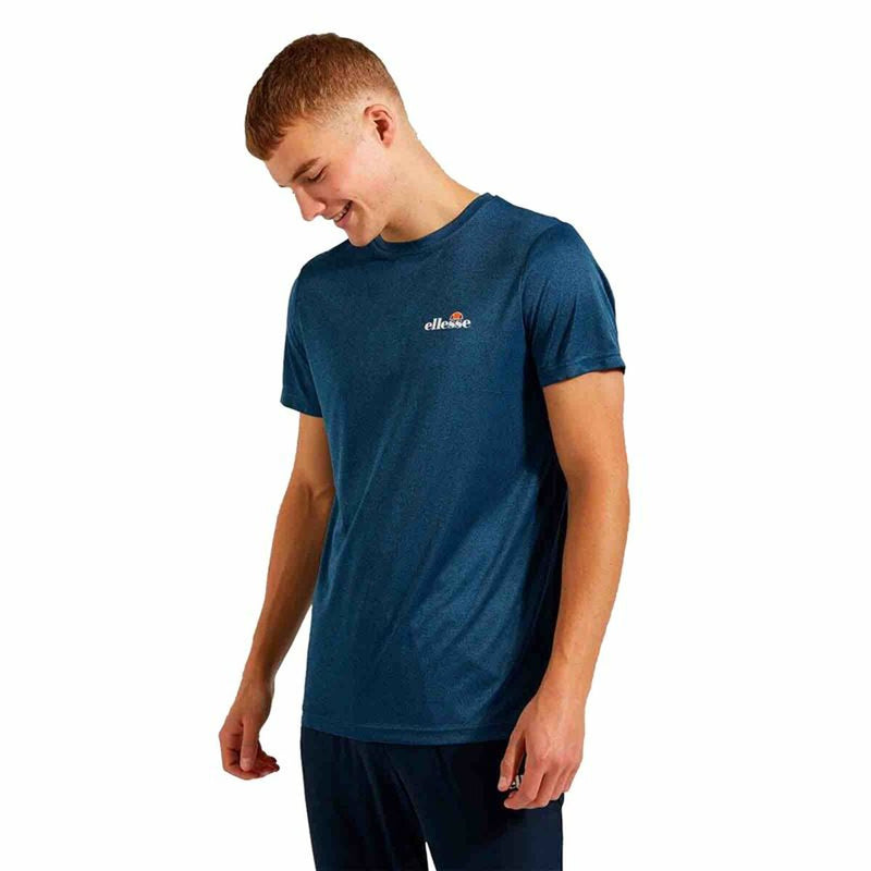 Men’s Short Sleeve T-Shirt Ellesse Malbe  Blue
