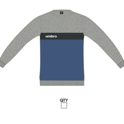 Men’s Sweatshirt without Hood Umbro FW 66213U LKA Grey