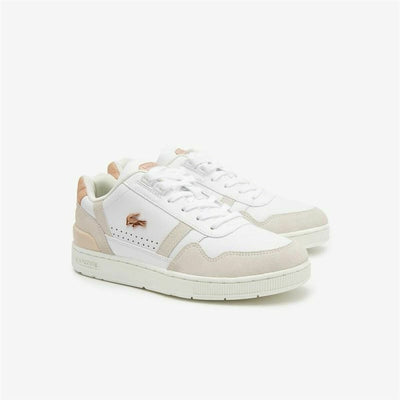Women's casual trainers Lacoste T-Clip Synthetic White