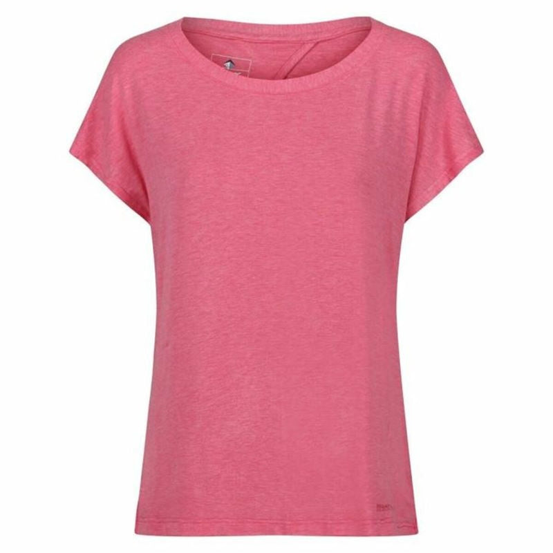 T-shirt à manches courtes femme Regatta Bannerdale Fruit Montagne Rose