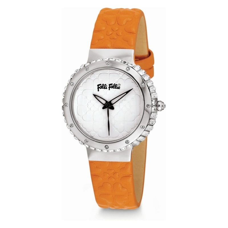 Relógio feminino Folli Follie WF13A032SPW_ORANGE (Ø 28 mm)