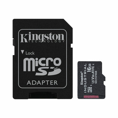Carte Mémoire Micro SD avec Adaptateur Kingston SDCIT2/16GB 16GB
