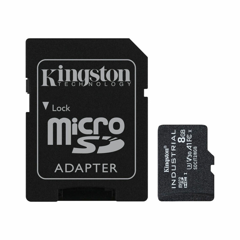 Carte Mémoire Micro SD avec Adaptateur Kingston SDCIT2/8GB 8GB