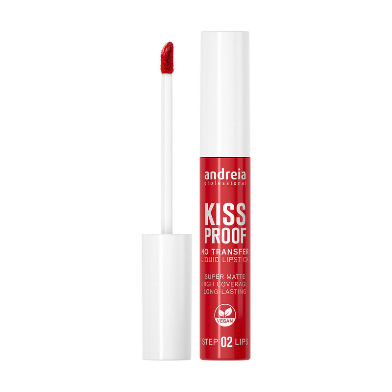 Batom Andreia Kiss Proof 8 ml Vermelho Nº 2
