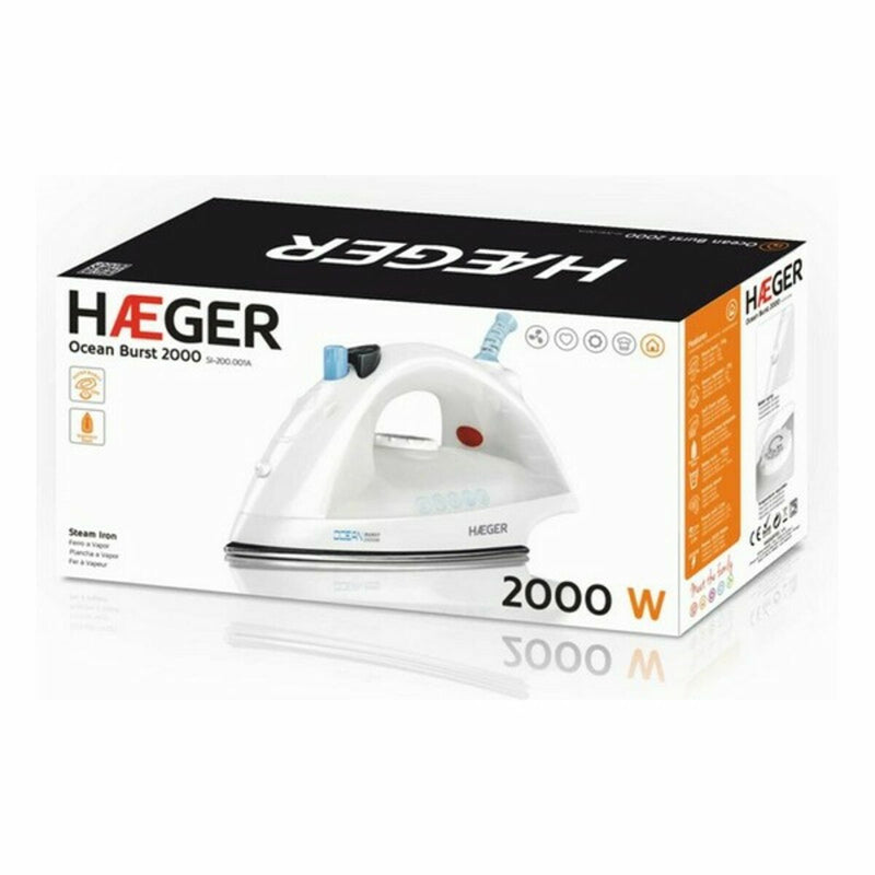 Steam Iron Haeger SI-200.001A 2000W 2000 W