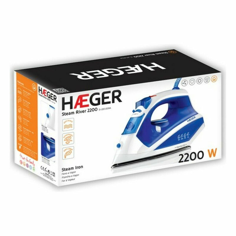 Steam Iron Haeger SI-220.009B 2200W