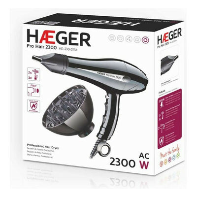 Secador de Cabelo Haeger HD-230.011B 2300 W