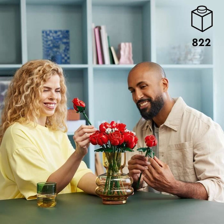 Construction set Lego 10328 Bouquet of Roses Multicolour 822 Pieces