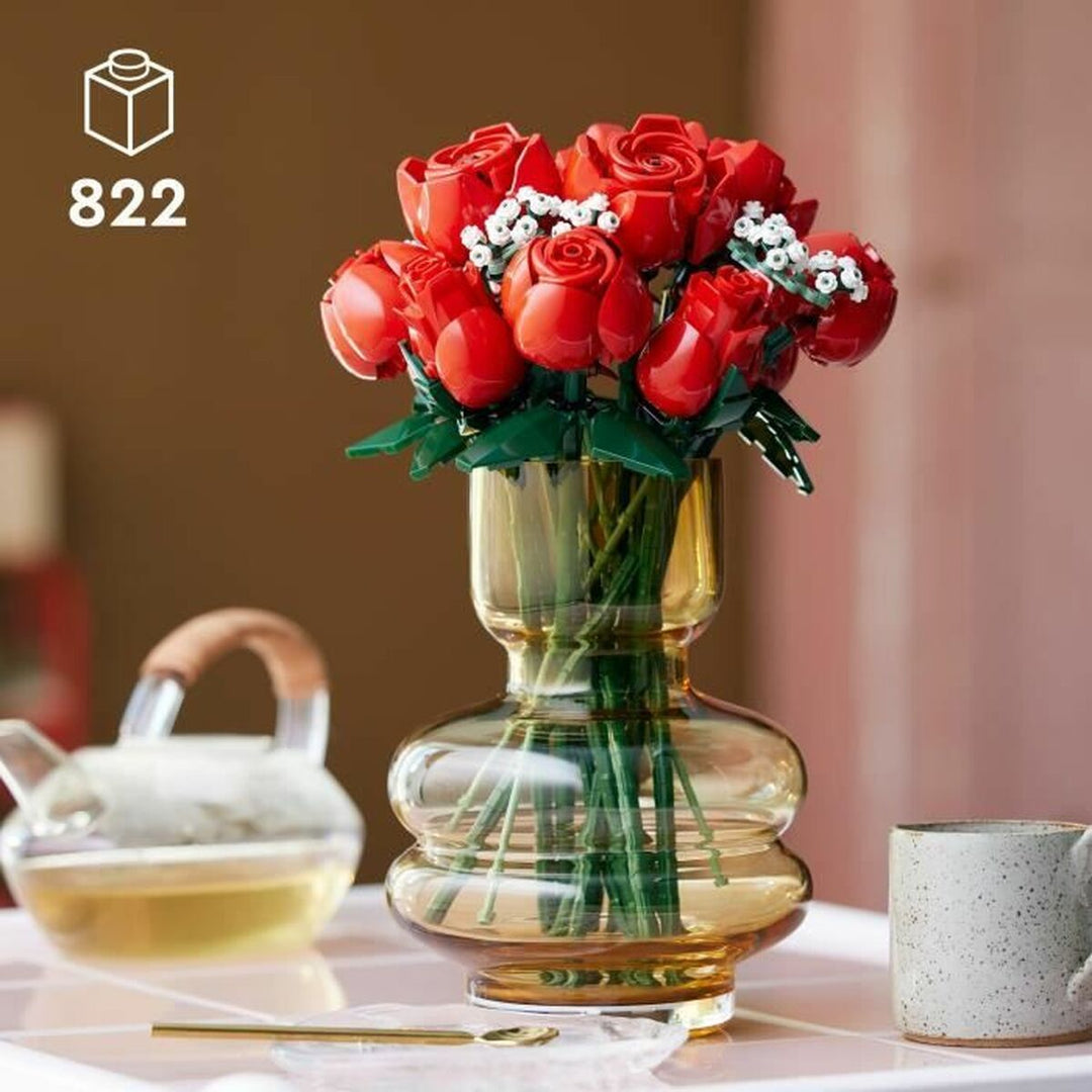 Construction set Lego 10328 Bouquet of Roses Multicolour 822 Pieces