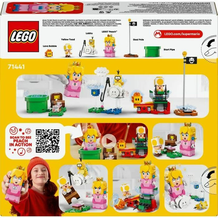 Construction set Lego 71441 LEGO Peach's Adventures Interactive Princess Toy Multicolour