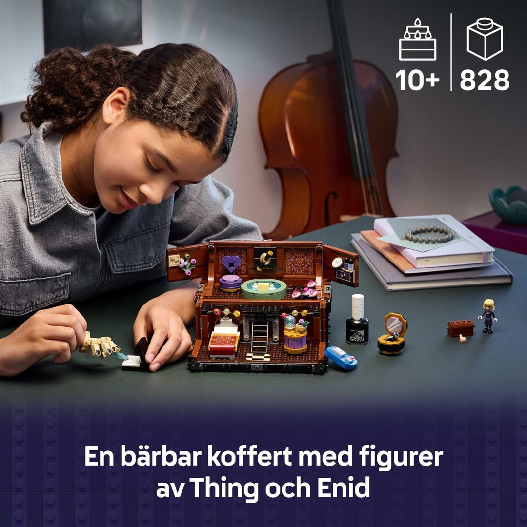Construction set Lego Wednesday 76785 Thing's Apartment 828 Pieces