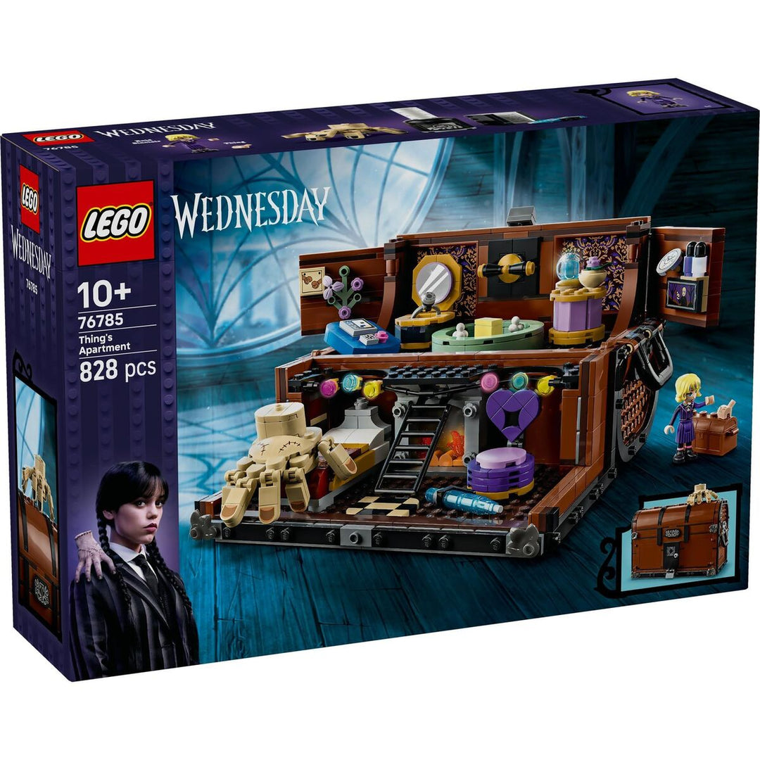 Construction set Lego Wednesday 76785 Thing's Apartment 828 Pieces