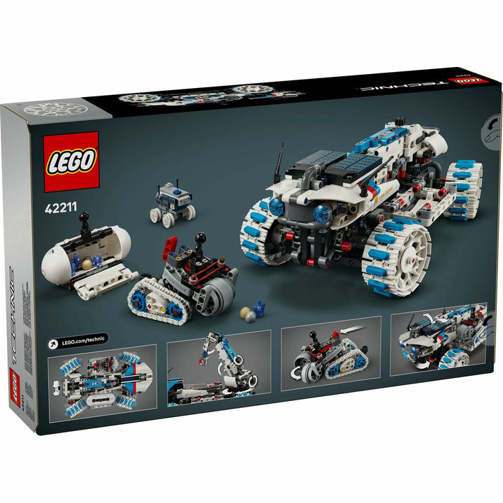Construction set Lego 42211 Lunar Outpost Moon Rover Space Vehicle 1082 Pieces