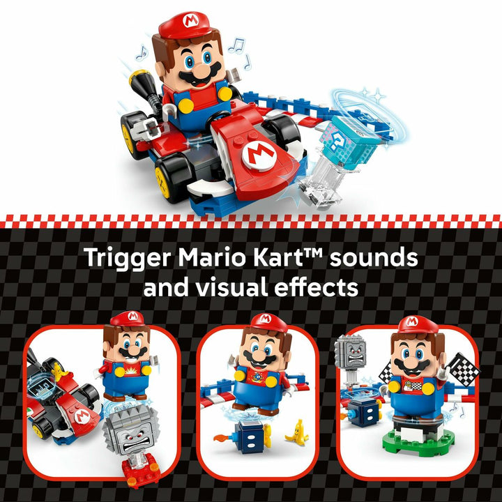 Construction set Lego 72043 Interactive LEGO Mario and Standard Kart 278 Pieces