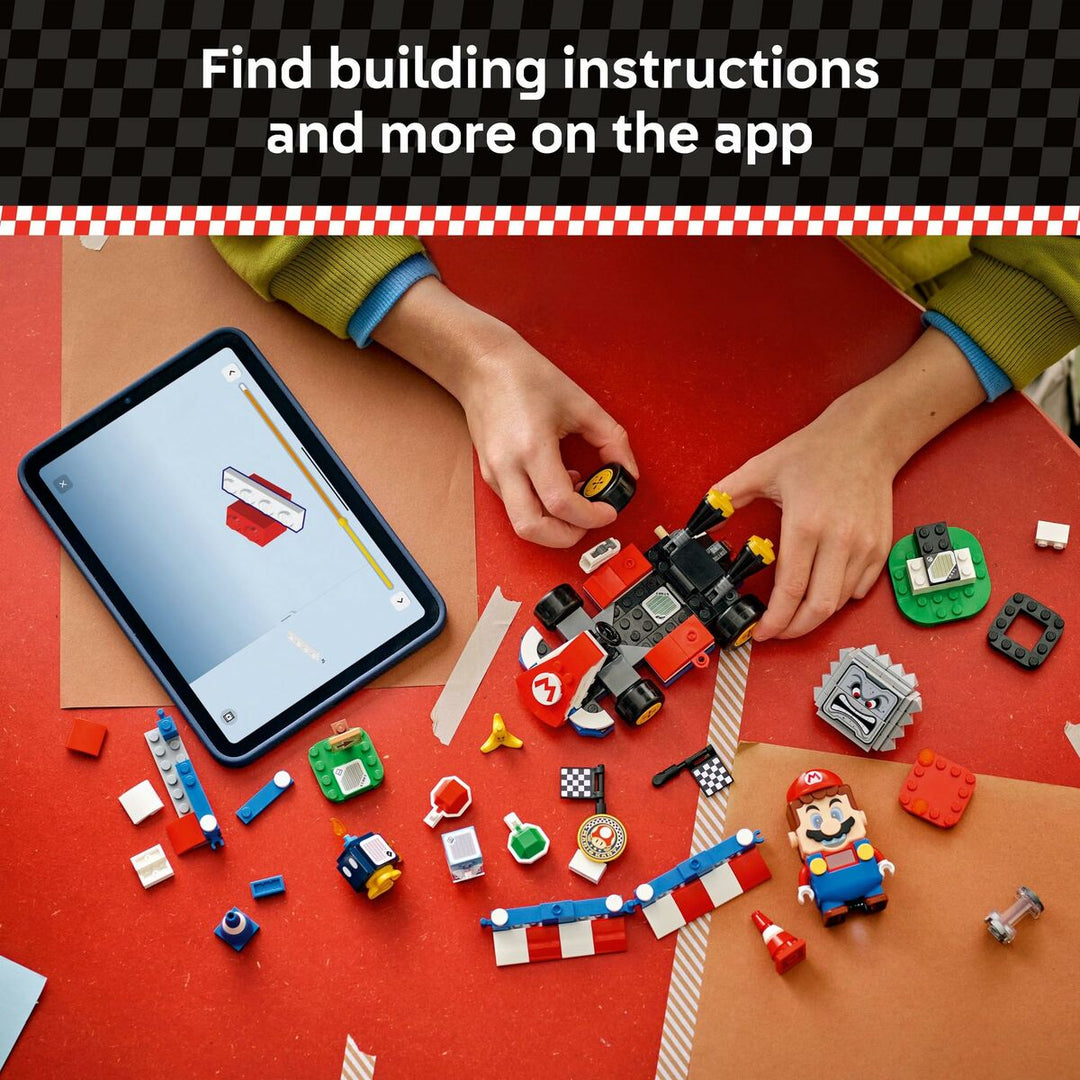 Construction set Lego 72043 Interactive LEGO Mario and Standard Kart 278 Pieces