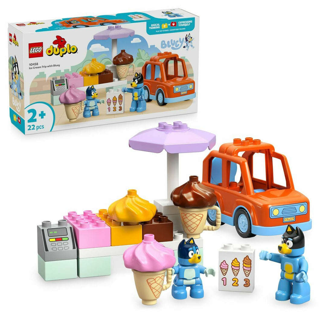 Construction set Lego Duplo 10458 Ice Cream Trip with Bluey 22 Pieces