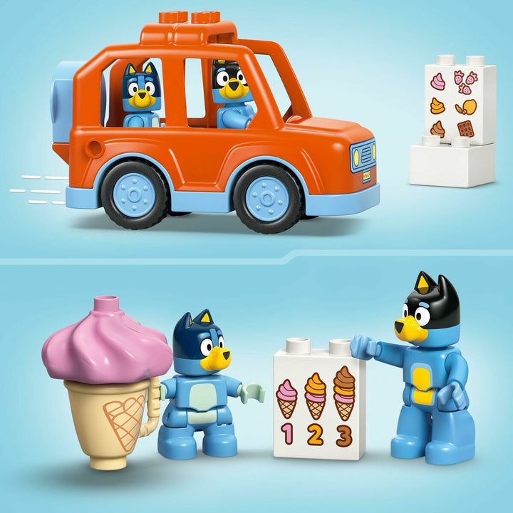 Construction set Lego Duplo 10458 Ice Cream Trip with Bluey 22 Pieces