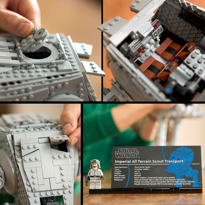 Construction set Lego STAR WARS 75417 AT-ST 1513 Pieces