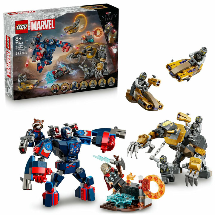 Construction set Lego 76322 Endgame Thor VS Chitauri 373 Pieces