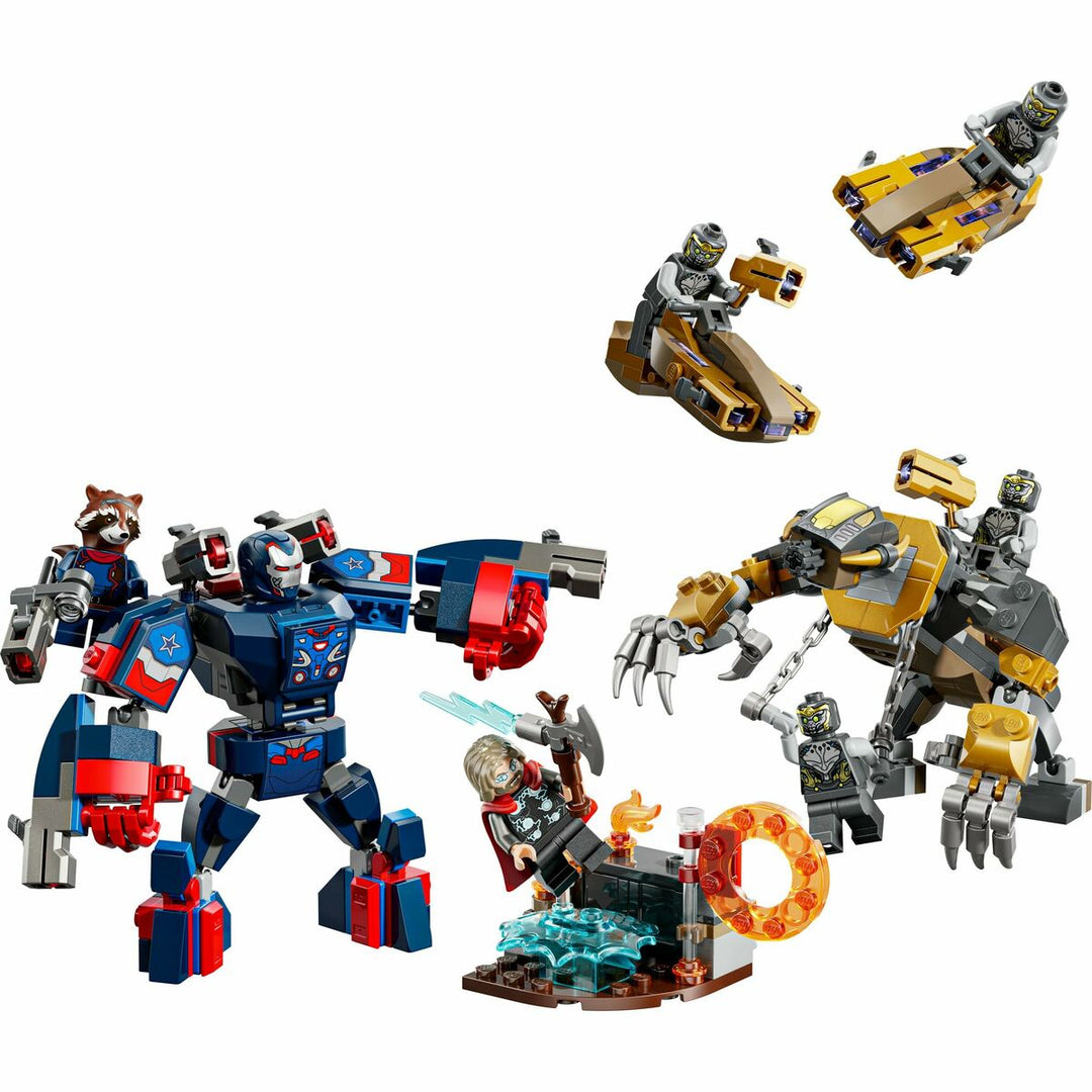 Construction set Lego 76322 Endgame Thor VS Chitauri 373 Pieces