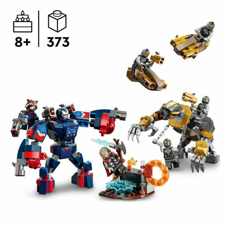 Construction set Lego 76322 Endgame Thor VS Chitauri 373 Pieces