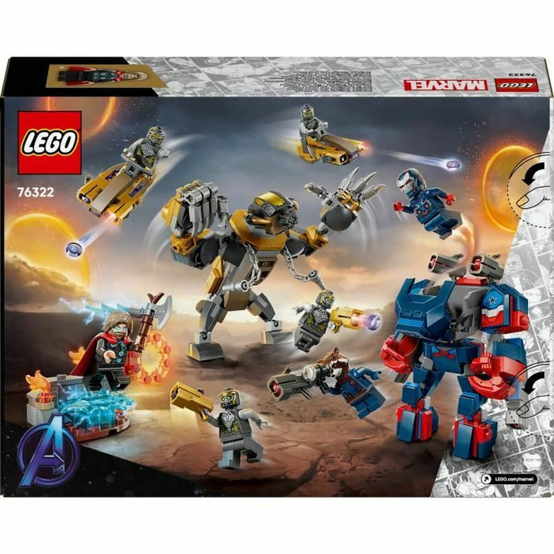 Construction set Lego 76322 Endgame Thor VS Chitauri 373 Pieces