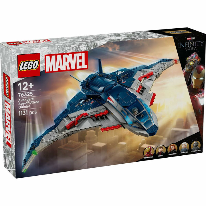 Construction set Lego 76325 Age of Ultron Quinjet 1131 Pieces