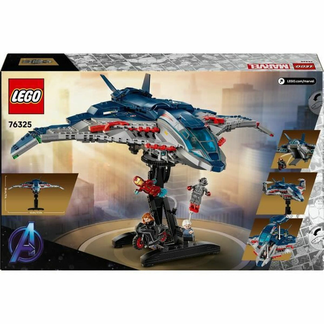 Construction set Lego 76325 Age of Ultron Quinjet 1131 Pieces
