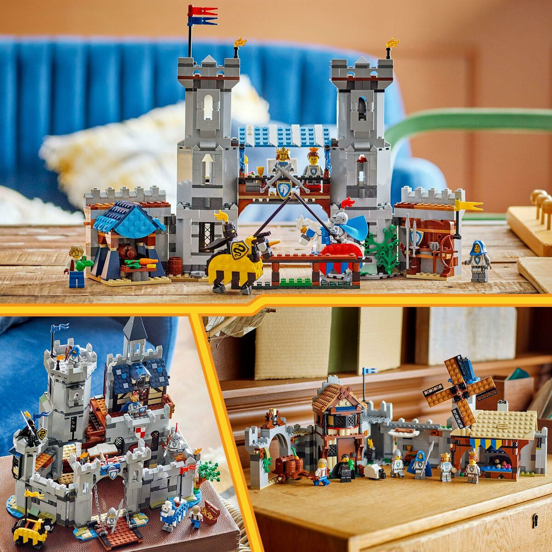 Construction set Lego CREATOR 31168 Medieval Horse Knight Castle 1371 Pieces